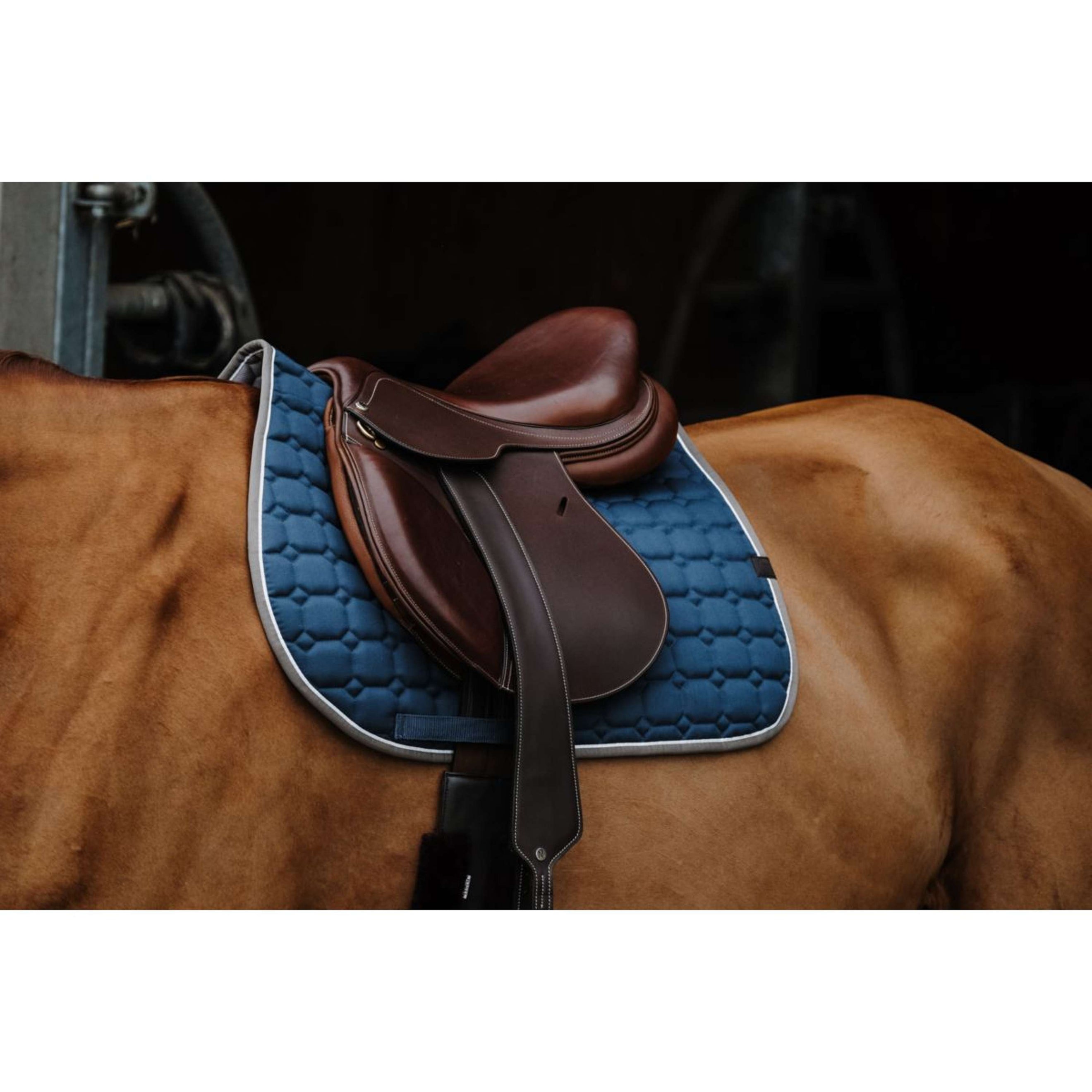 EQUITHÈME Saddlepad Orion Duck Blue