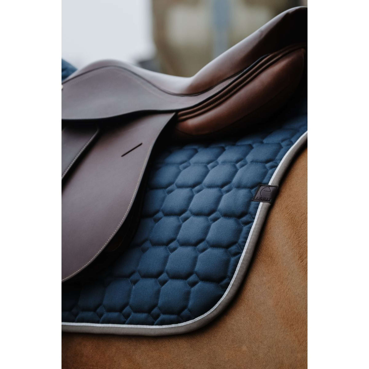 EQUITHÈME Saddlepad Orion Duck Blue