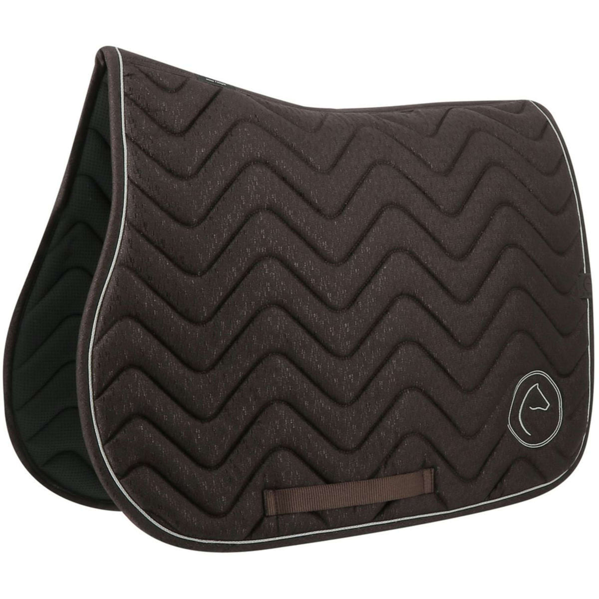 EQUITHÈME Saddlepad Rain Jumping Brown