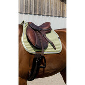 EQUITHÈME Saddlepad Spring Jumping Lightgreen