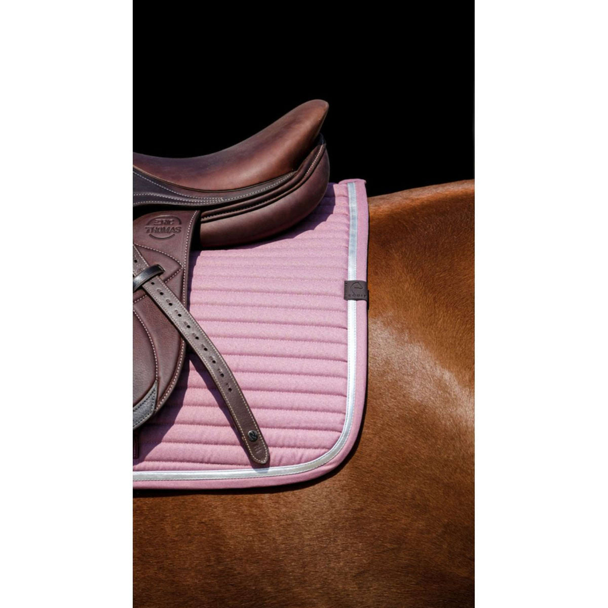 EQUITHÈME Saddlepad Spring Jumping Pink