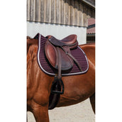 EQUITHÈME Saddlepad Spring Jumping Burgundy