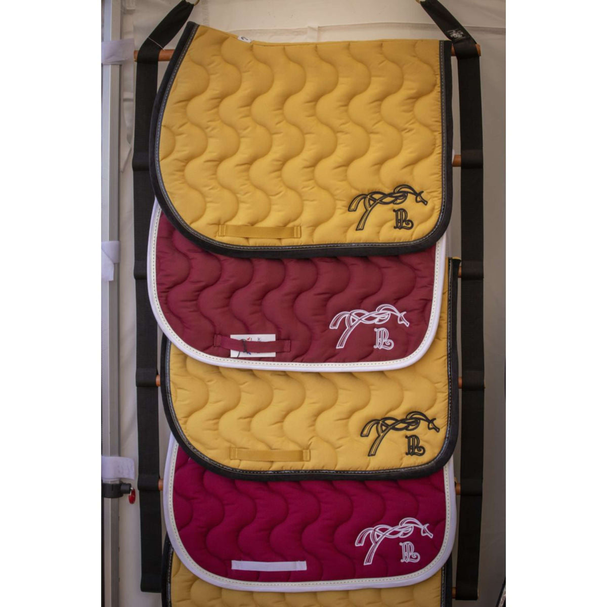 Pénélope Saddlepad Classique General Purpose Mustard/Black