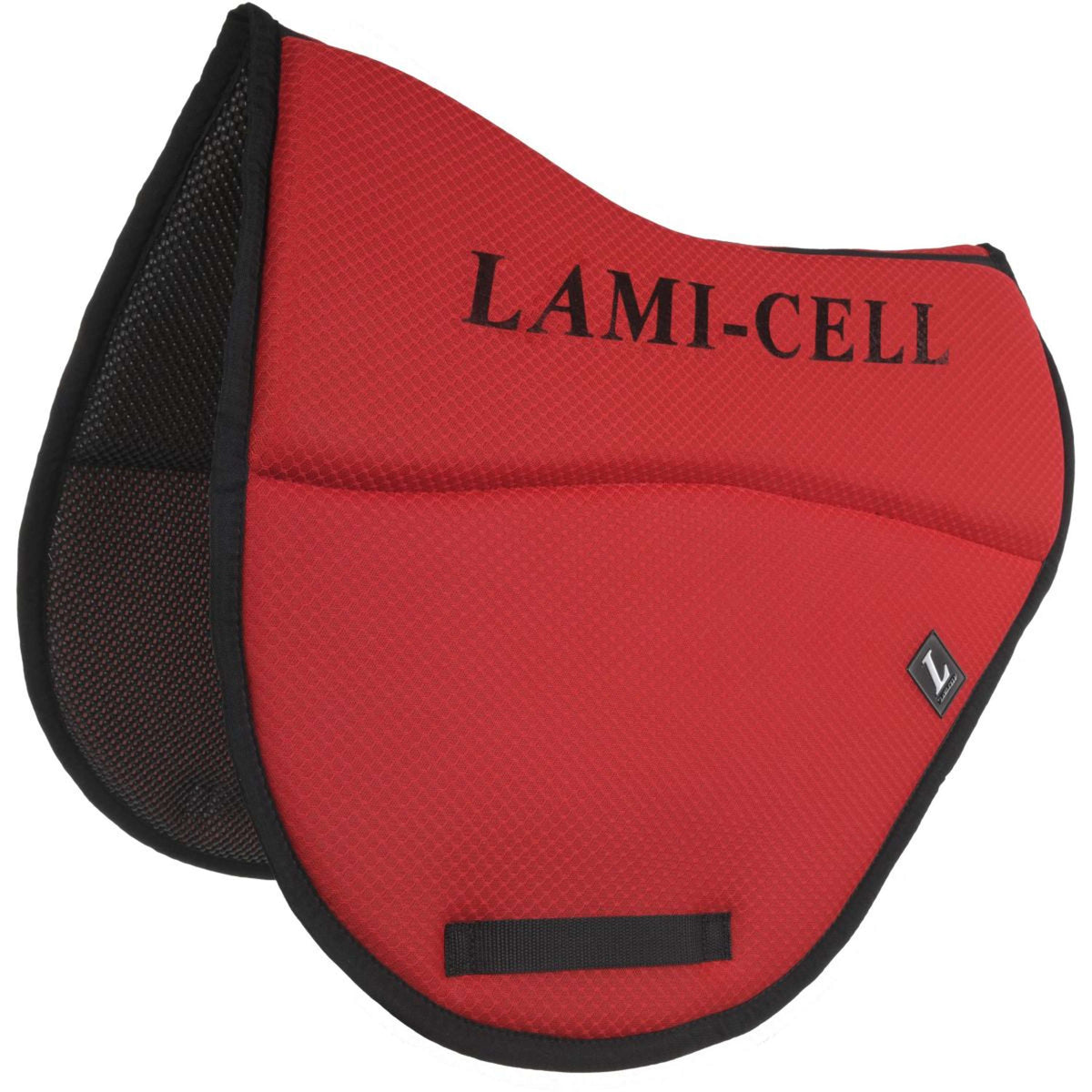 Lami-Cell Saddlepad Endurance Mesh Red