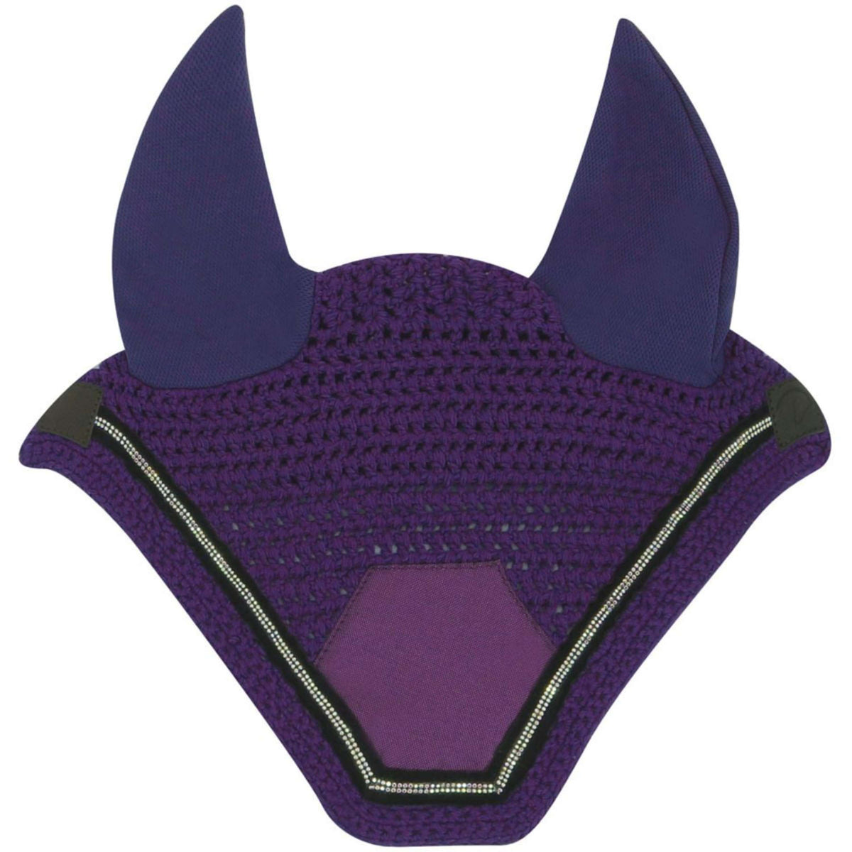 EQUITHÈME Ear Bonnet Domino Purple