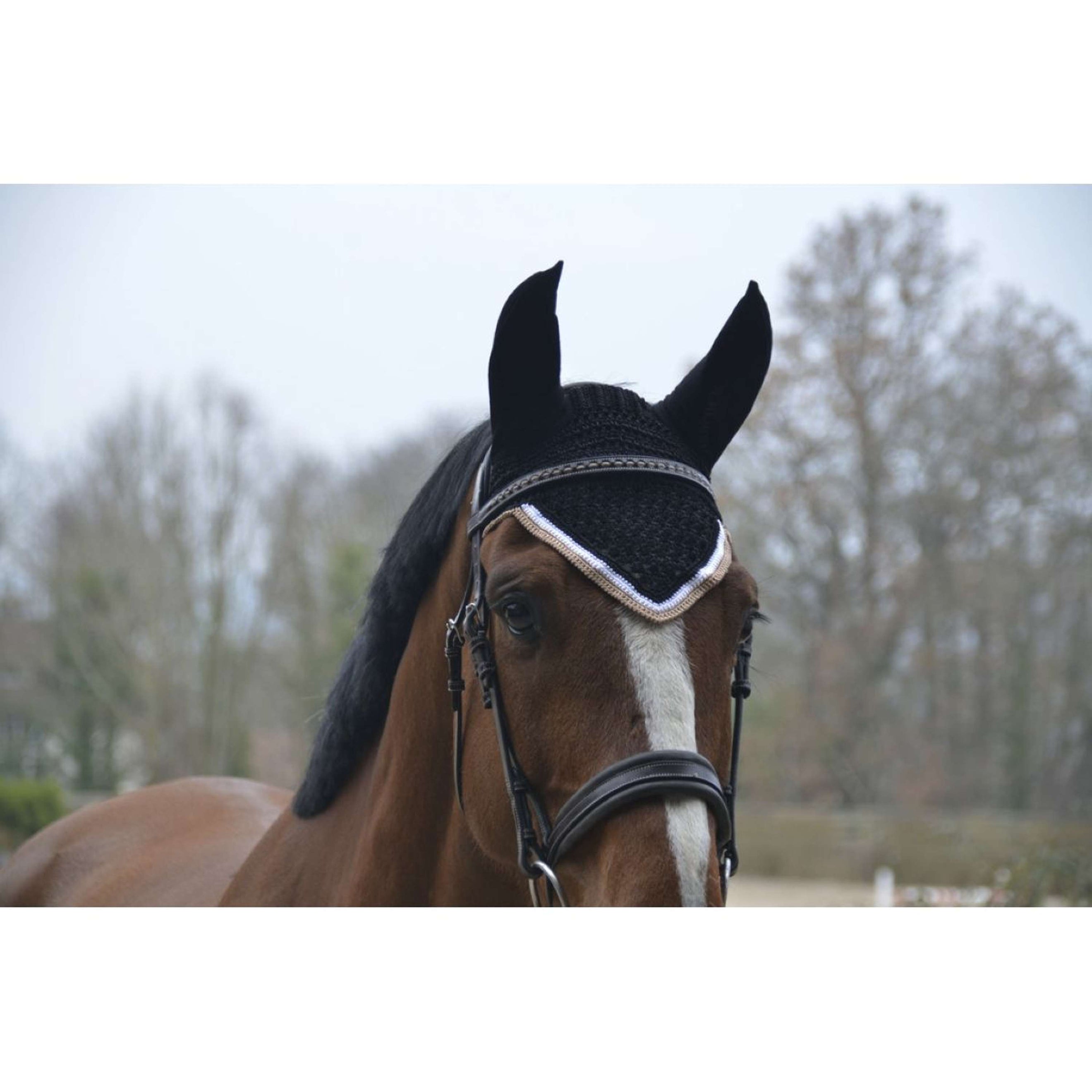 Paddock Ear Bonnet Origine Black