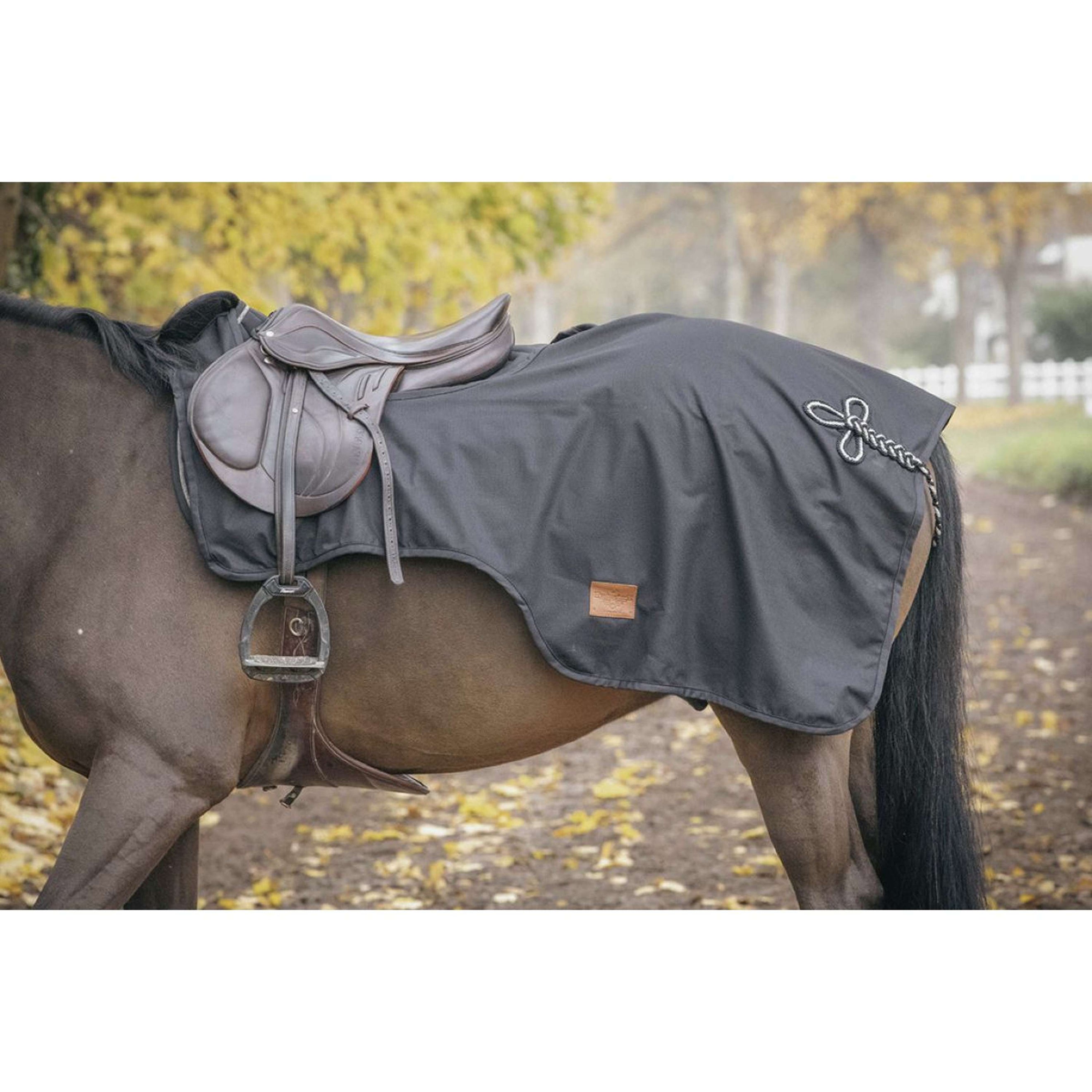 Paddock Rug Exercise Waterproof Black