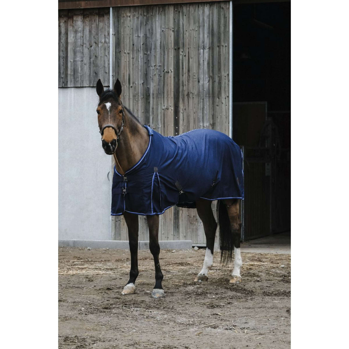 EQUITHÈME Rug Classic Polycotton Navy