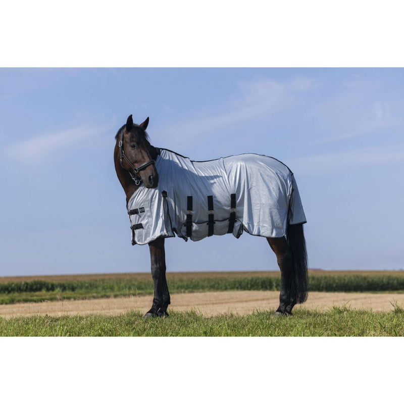 Riding World Fly Rug Belly Mesh Grey