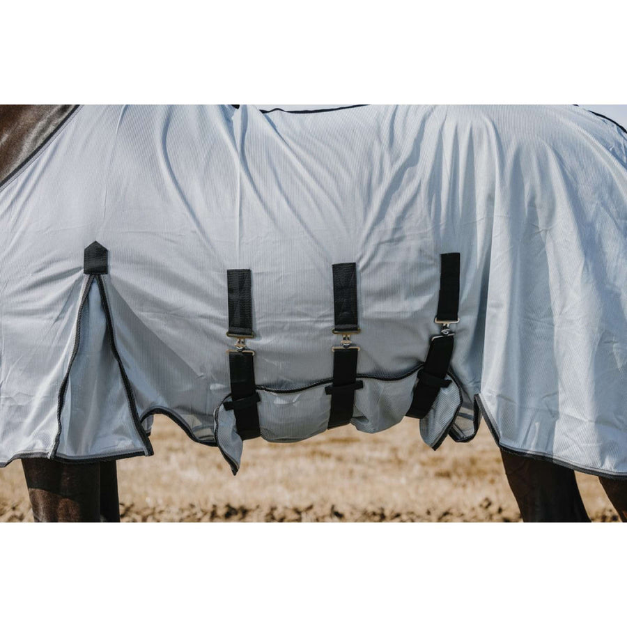 Riding World Fly Rug Belly Mesh Grey