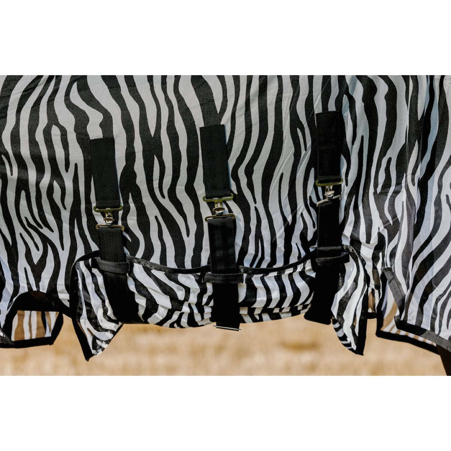 Riding World Fly Rug Belly Mesh Zebra
