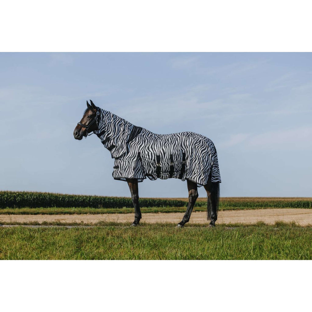 Riding World Fly Rug Belly Mesh Combo Zebra