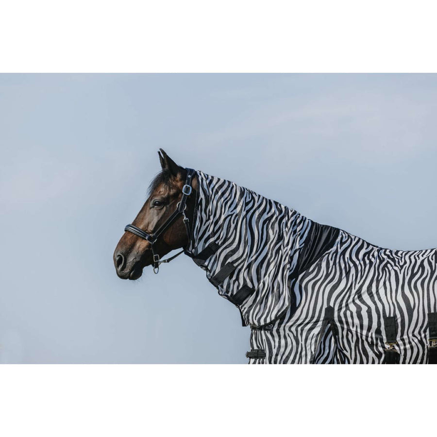 Riding World Fly Rug Belly Mesh Combo Zebra