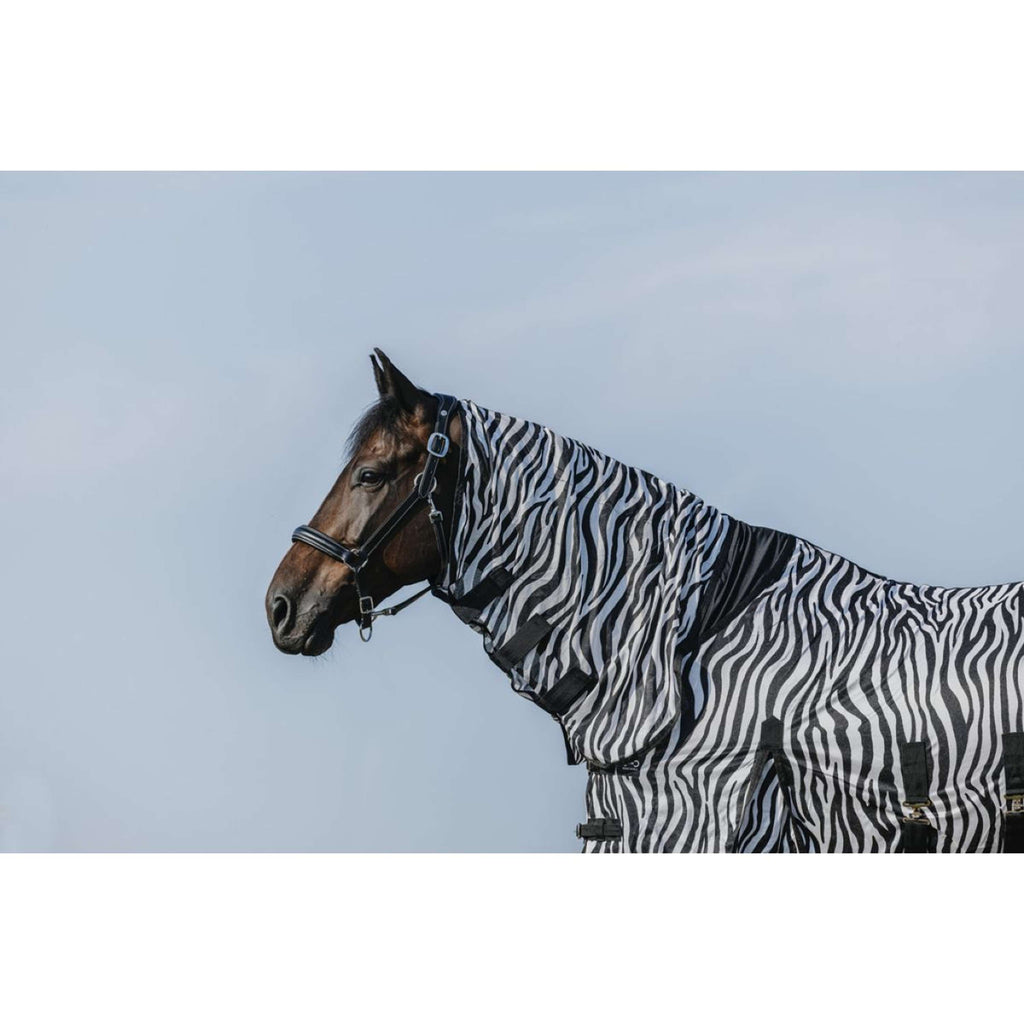 Riding World Fly Rug Belly Mesh Combo Zebra