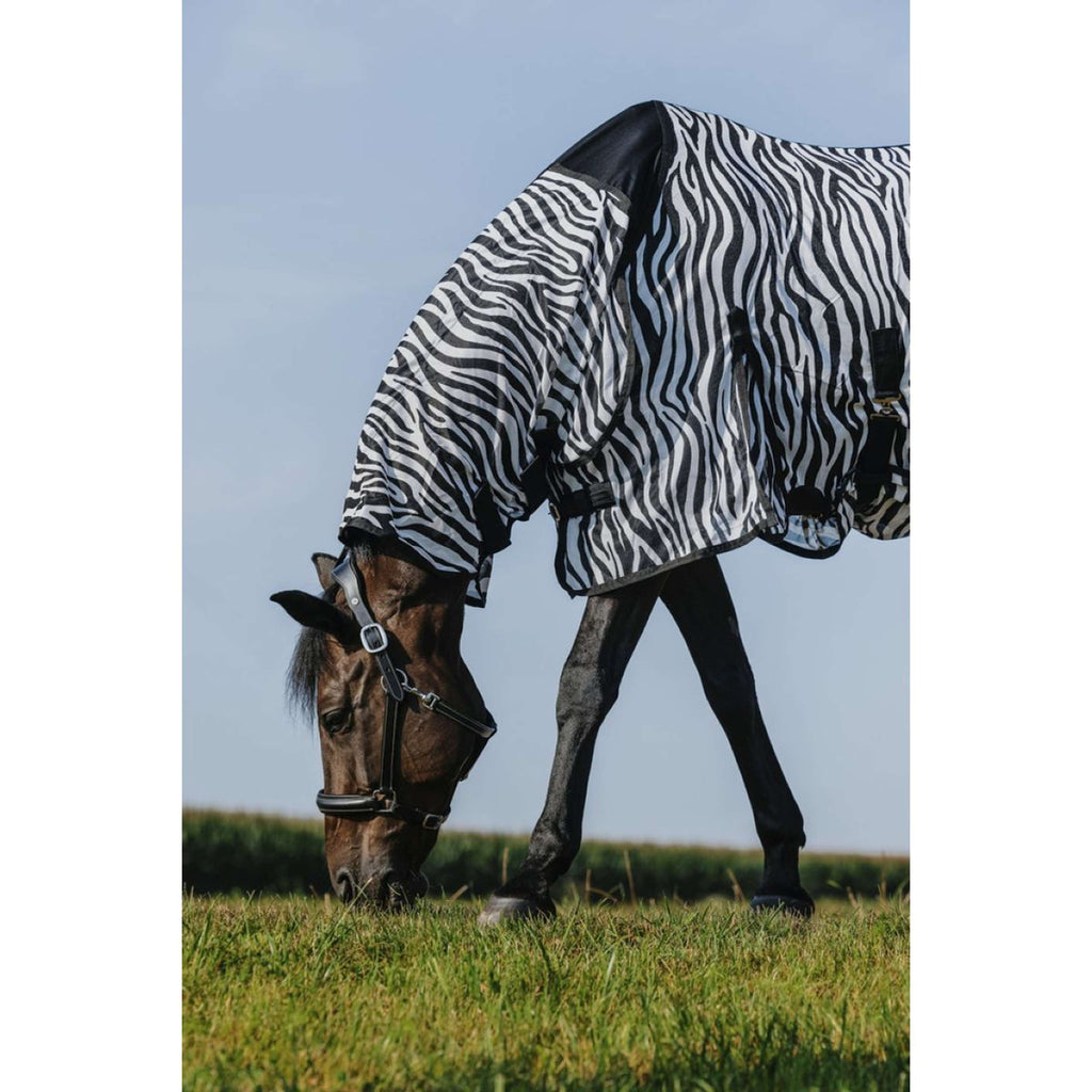 Riding World Fly Rug Belly Mesh Combo Zebra
