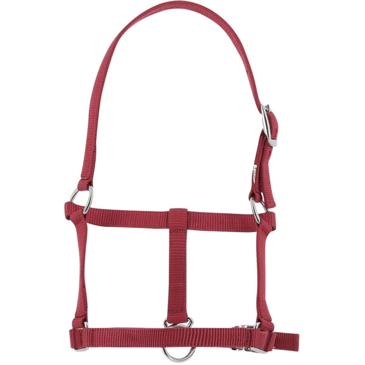 Riding World Halter Burgundy