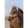 EQUITHÈME Halter Mouton Nylon Burgundy/White