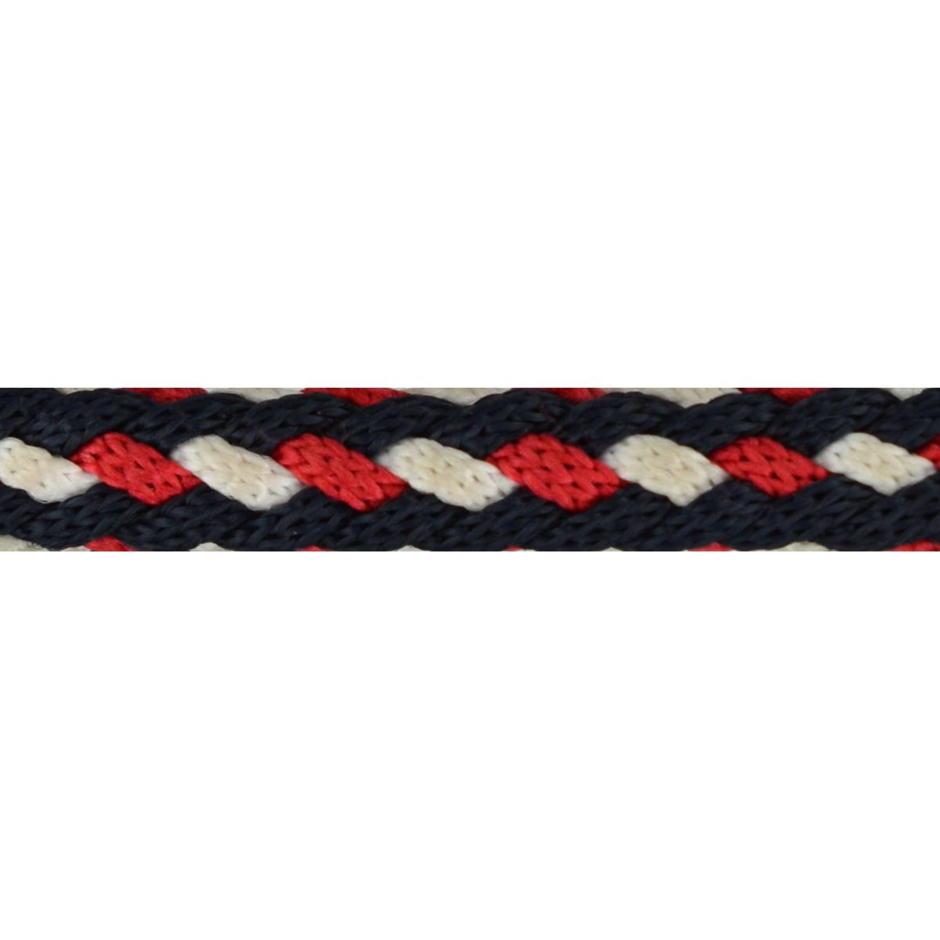 Norton Lead Rope Tricolor Navy/red/white