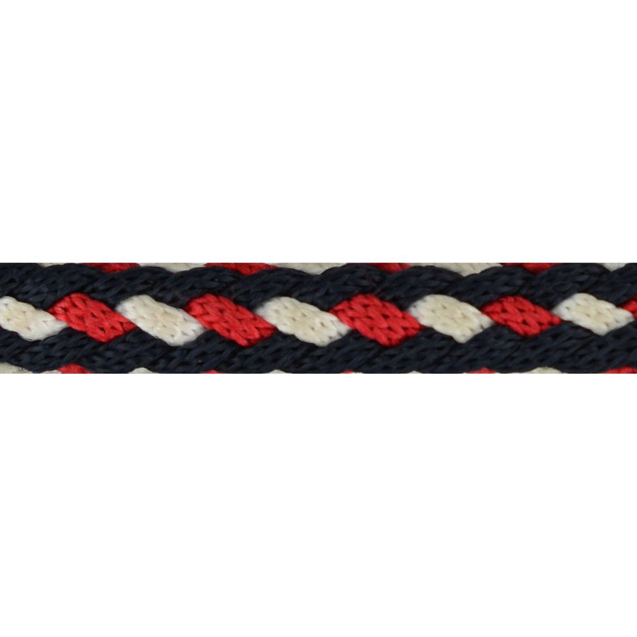 Norton Lead Rope Tricolor Navy/red/white