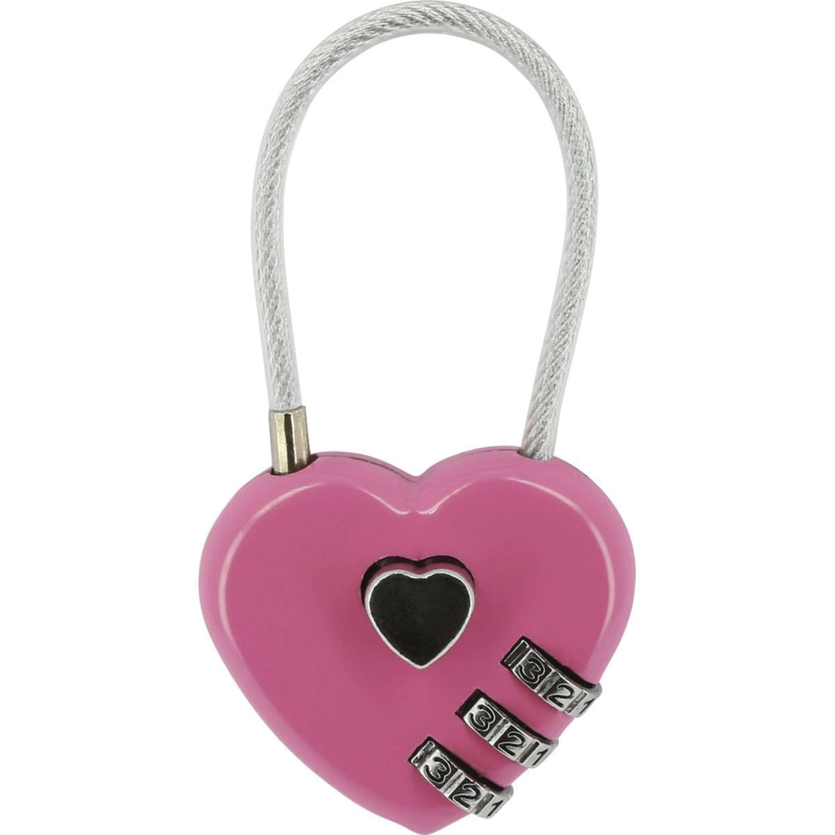 Hippotonic Grooming Box Padlock Heart Fucsia