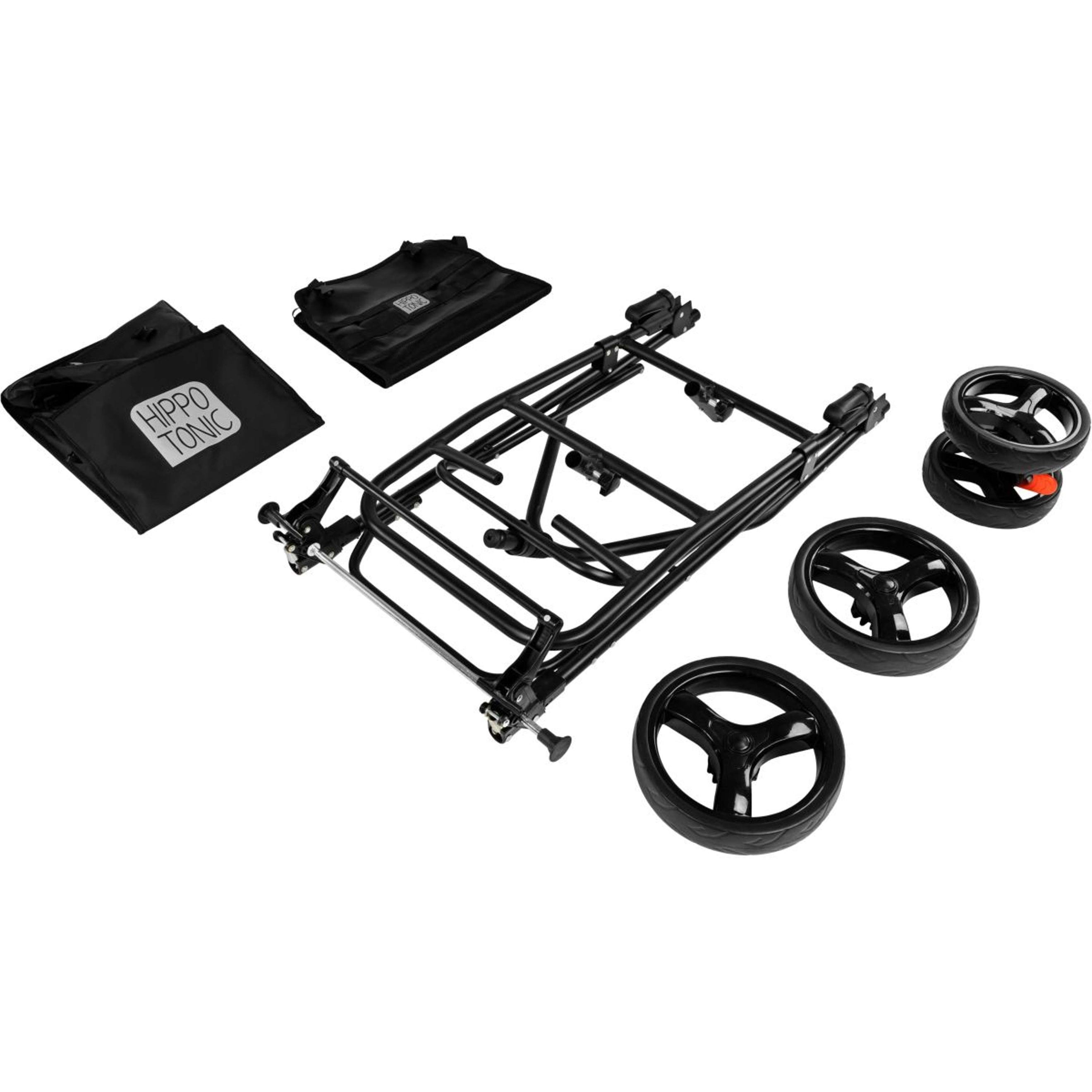 Hippotonic Saddle Cart Foldable Black Hippotonic Saddle Cart Foldable Black