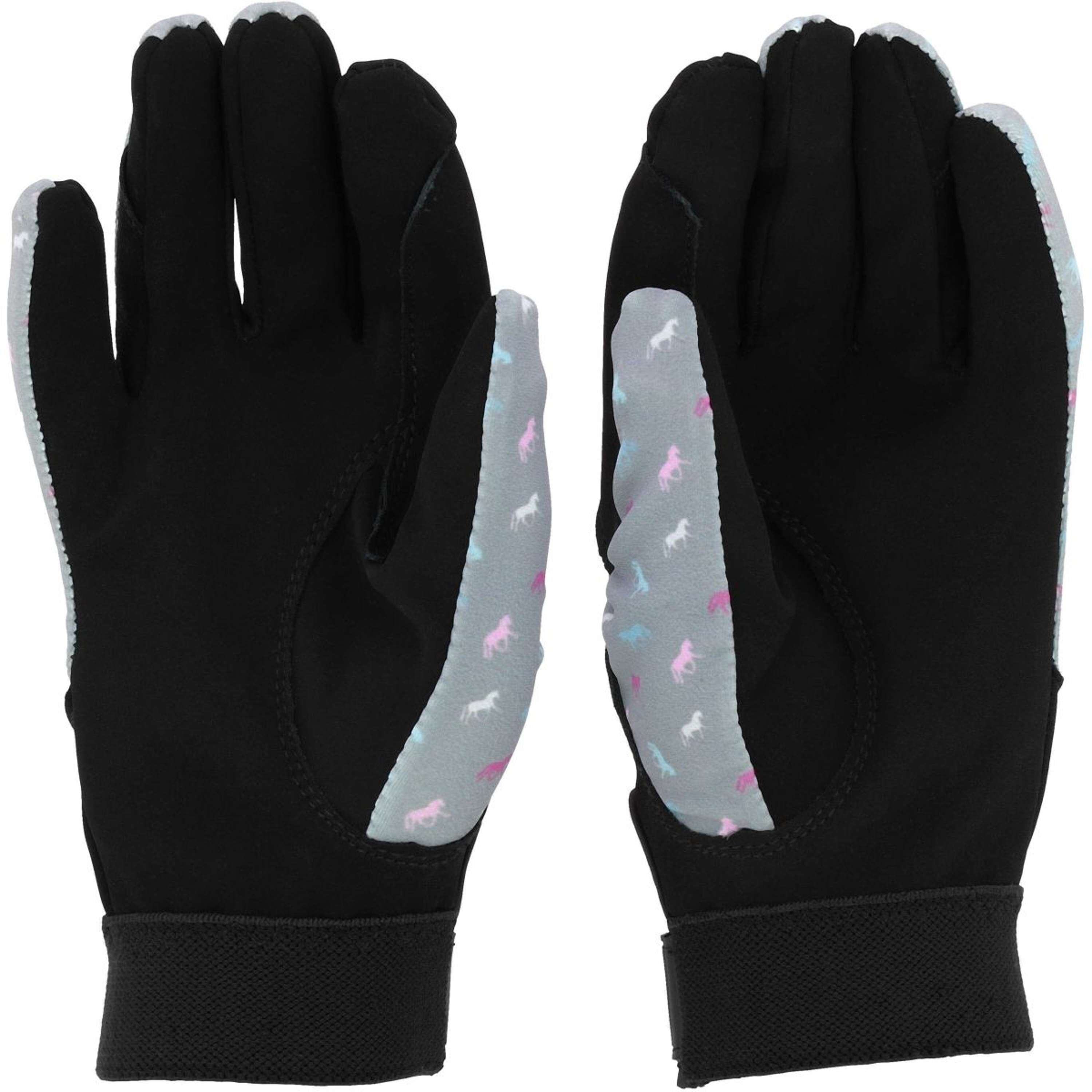 EQUITHÈME Gloves Maelle Kids Grey