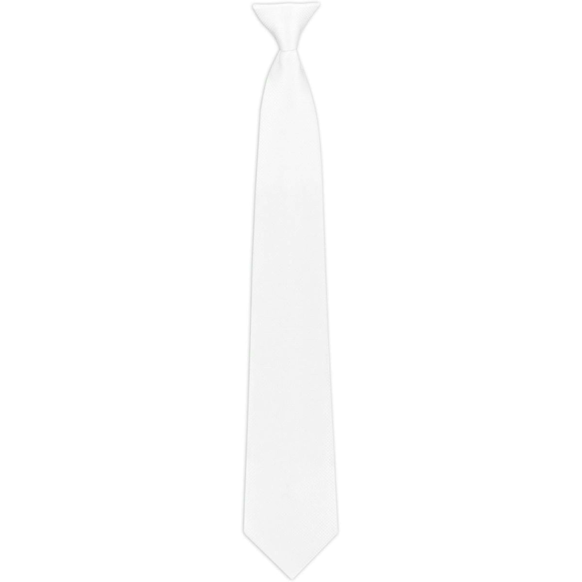 EQUITHÈME Tie Honeycomb Clip-On White