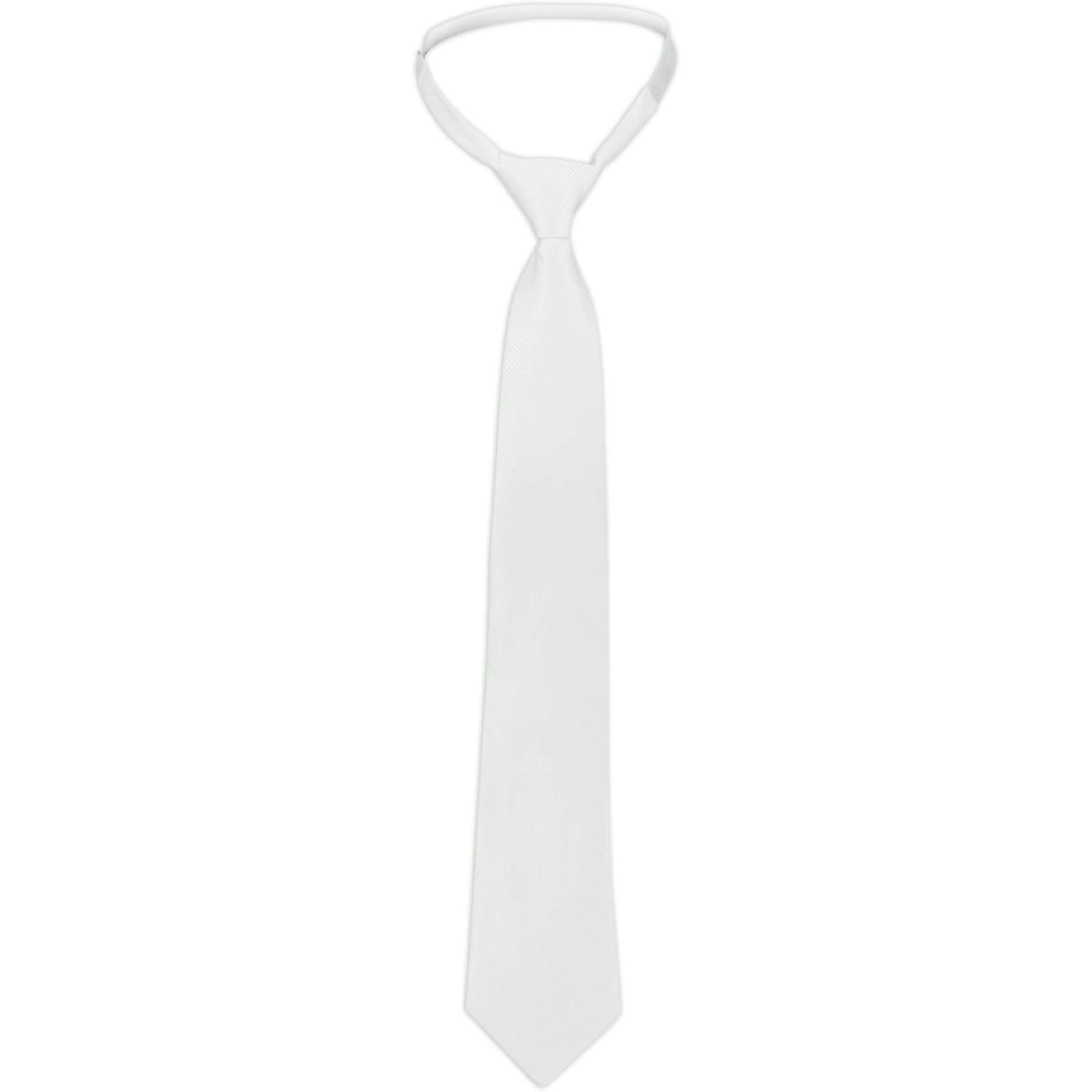 EQUITHÈME Tie Honeycomb Elastic White