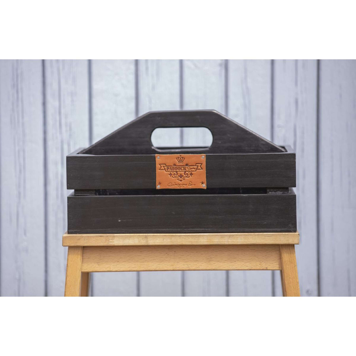 Paddock Grooming Box Wood Black