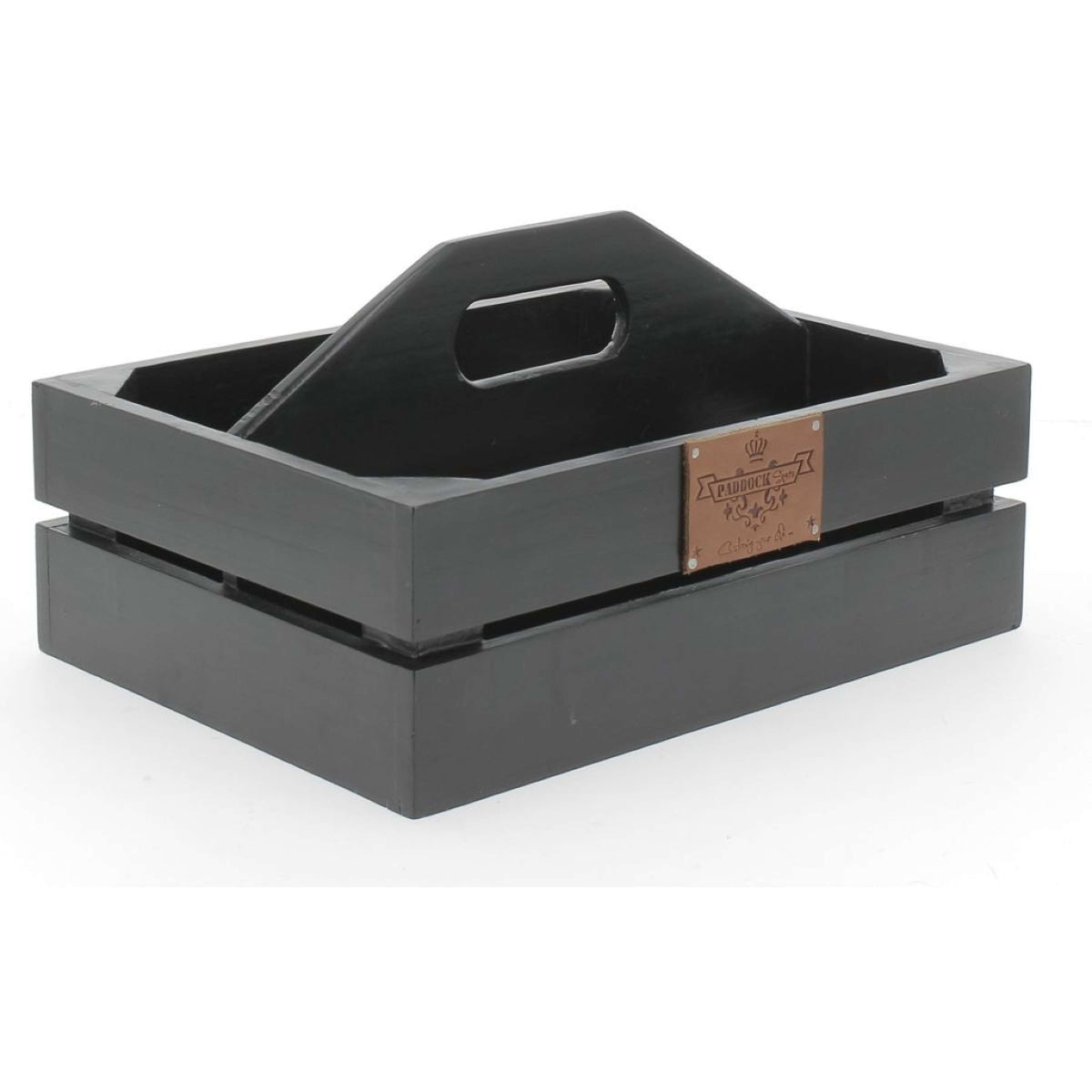 Paddock Grooming Box Wood Black