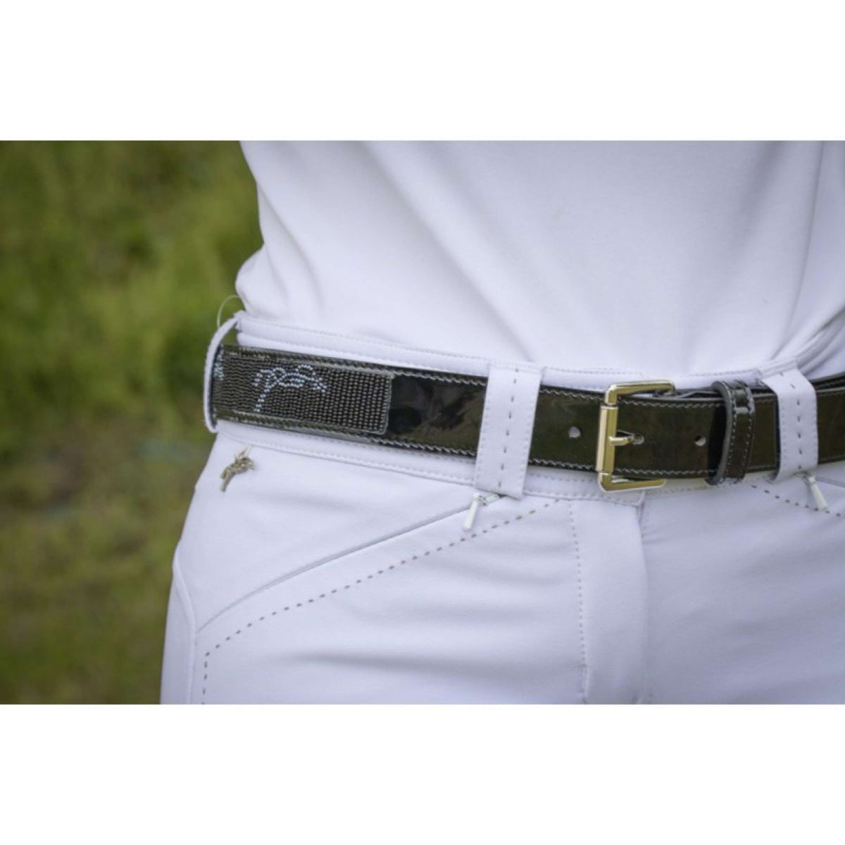 Pénélope Belt Pearlog Black/Grey