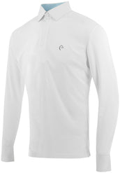 EQUITHÈME Polo Dany Mesh Men White