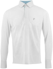 EQUITHÈME Polo Dany Mesh Men White