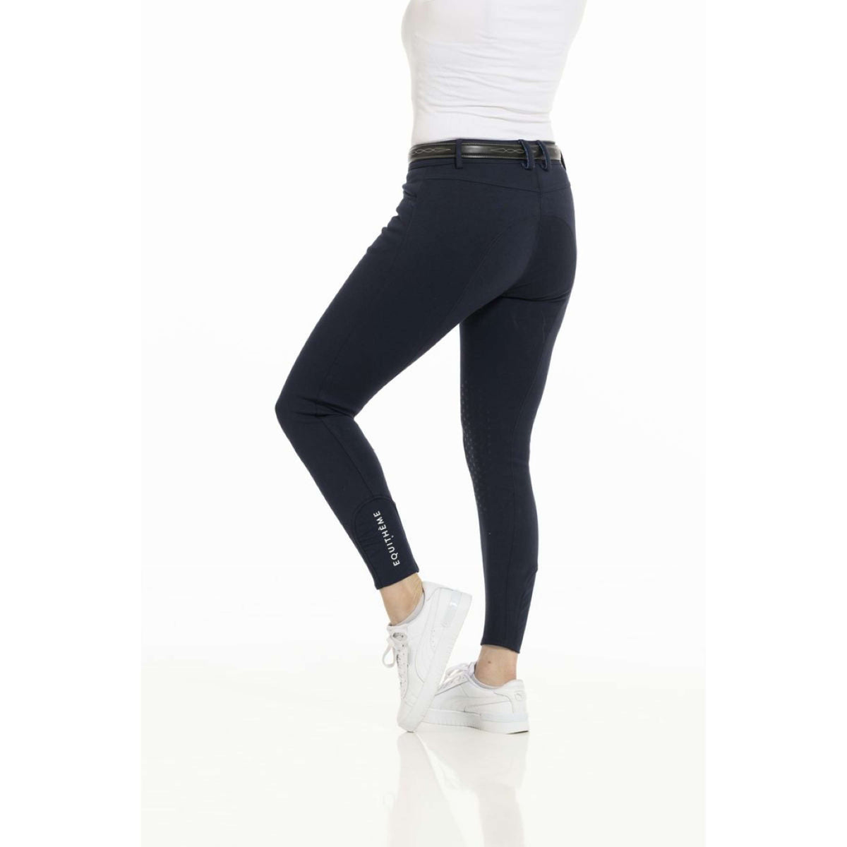 EQUITHÈME Breeches Kim Organic Cotton Navy