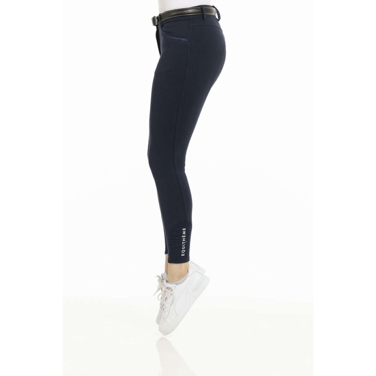 EQUITHÈME Breeches Kim Organic Cotton Navy