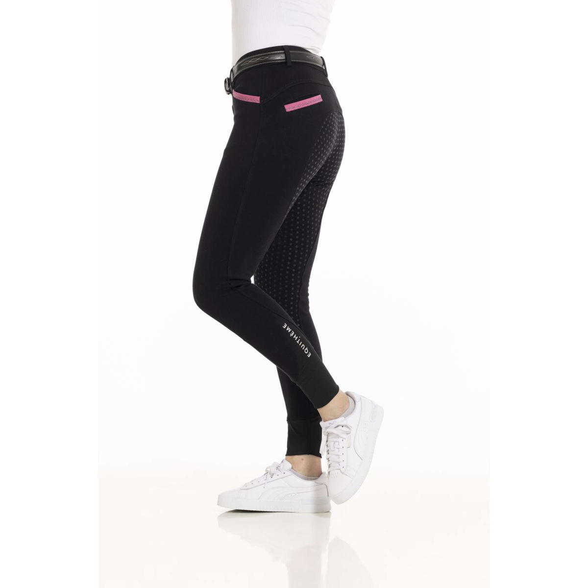 EQUITHÈME Breeches Kylie Organic Cotton Black