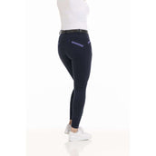 EQUITHÈME Breeches Kylie Organic Cotton Navy