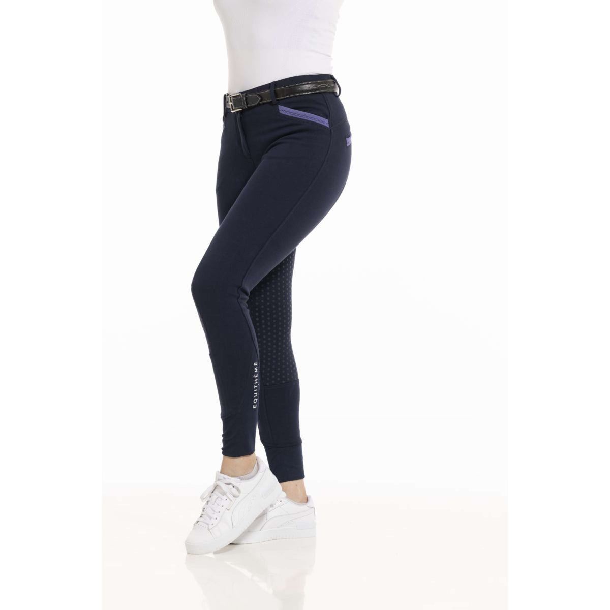 EQUITHÈME Breeches Kylie Organic Cotton Navy