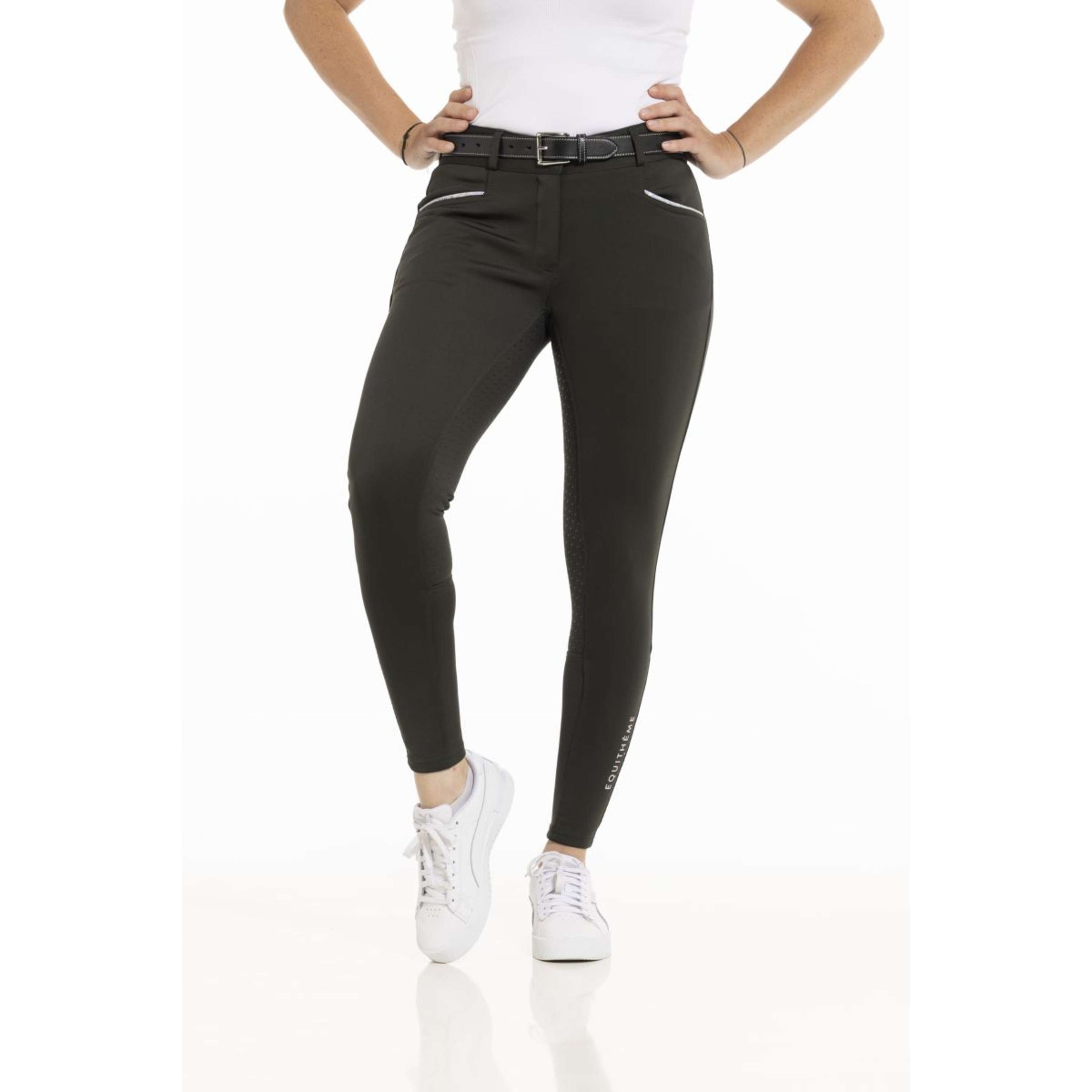 EQUITHÈME Breeches Claudine Forest Green