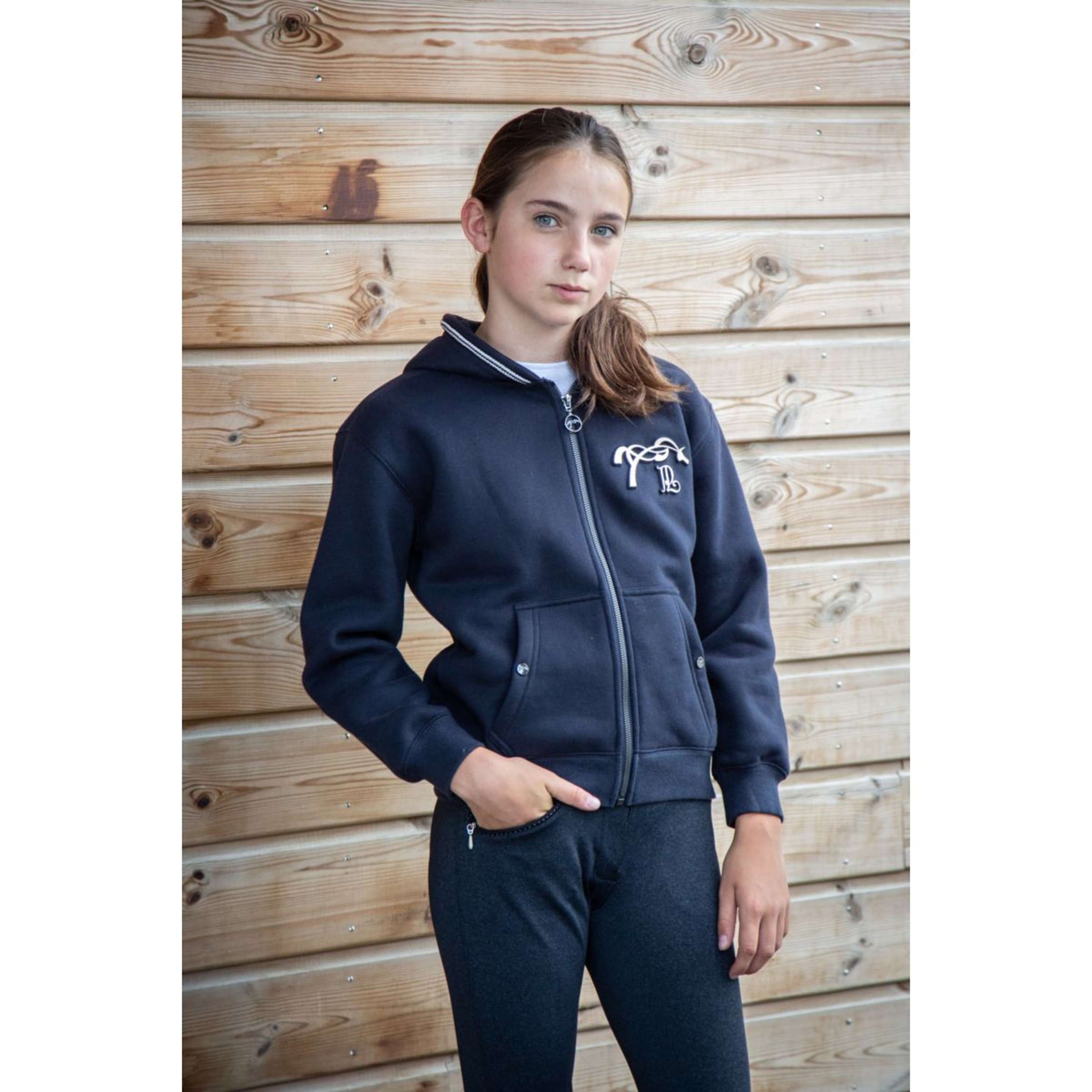 Eden By Pénélope Zip-Hoodie Favorite Navy