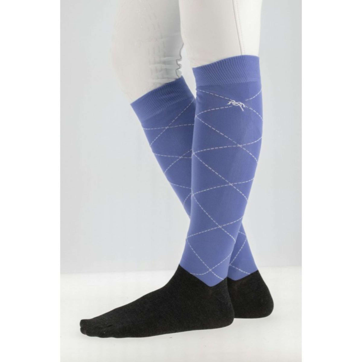 Pénélope Riding Socks Luxe 2 Pairs Vintage Blue