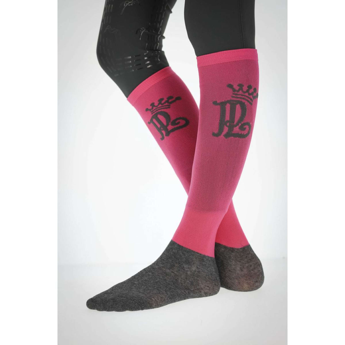 Pénélope Riding Socks Concours 2 Pairs Fuchsia