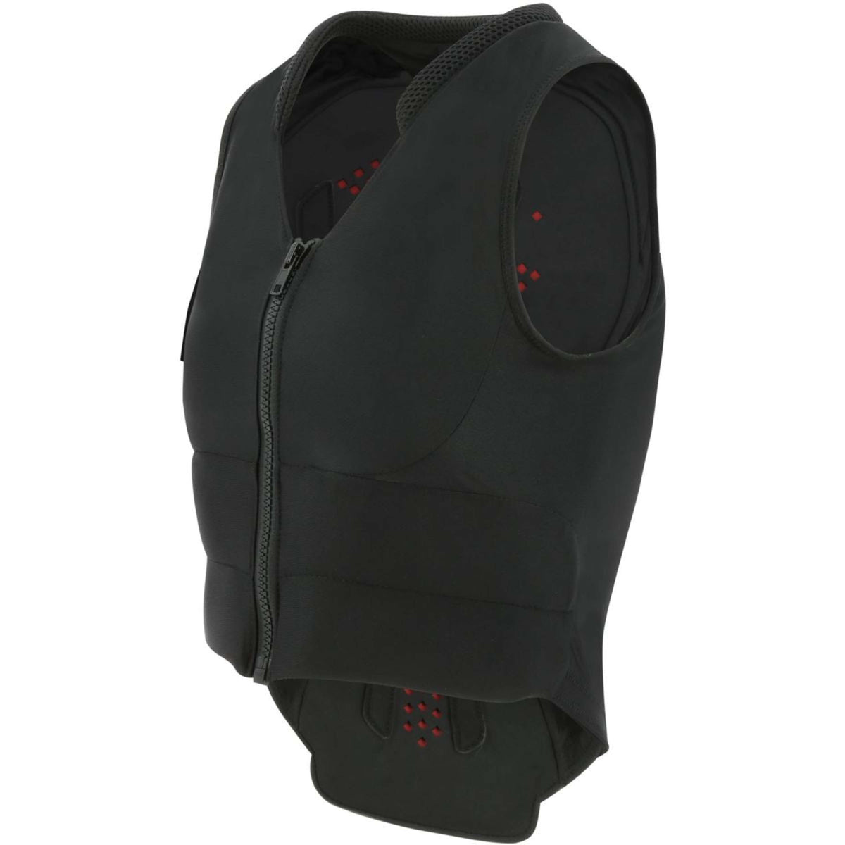 EQUITHÈME Back Protector Red Kids Black/Red