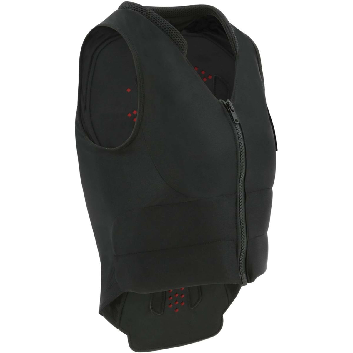 EQUITHÈME Back Protector Red Adults Black/Red