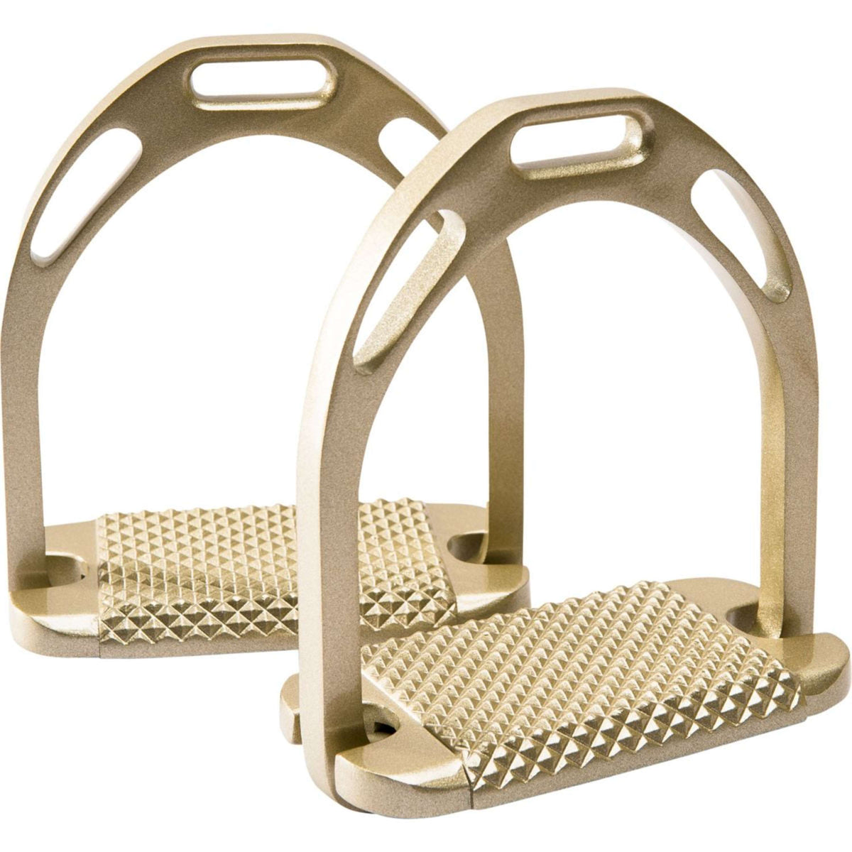 Feeling Stirrups Large Pro Aluminium Golden