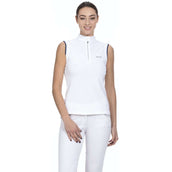 EQUITHÈME Polo Shirt Pro Sleeveless Ladies White