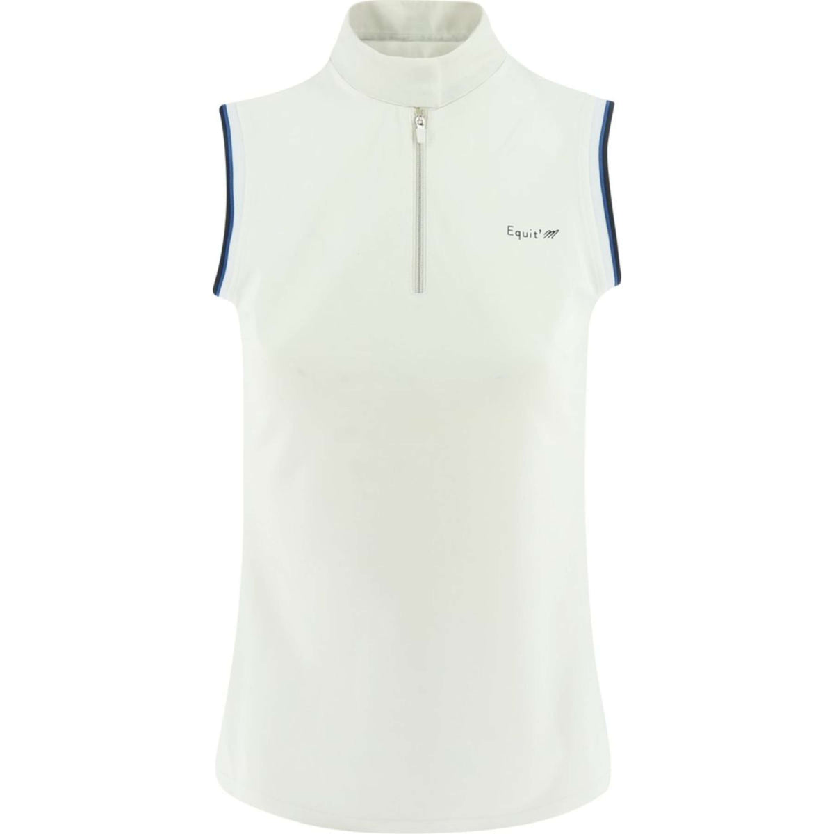 EQUITHÈME Polo Shirt Pro Sleeveless Ladies White