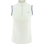 EQUITHÈME Polo Shirt Pro Sleeveless Ladies White