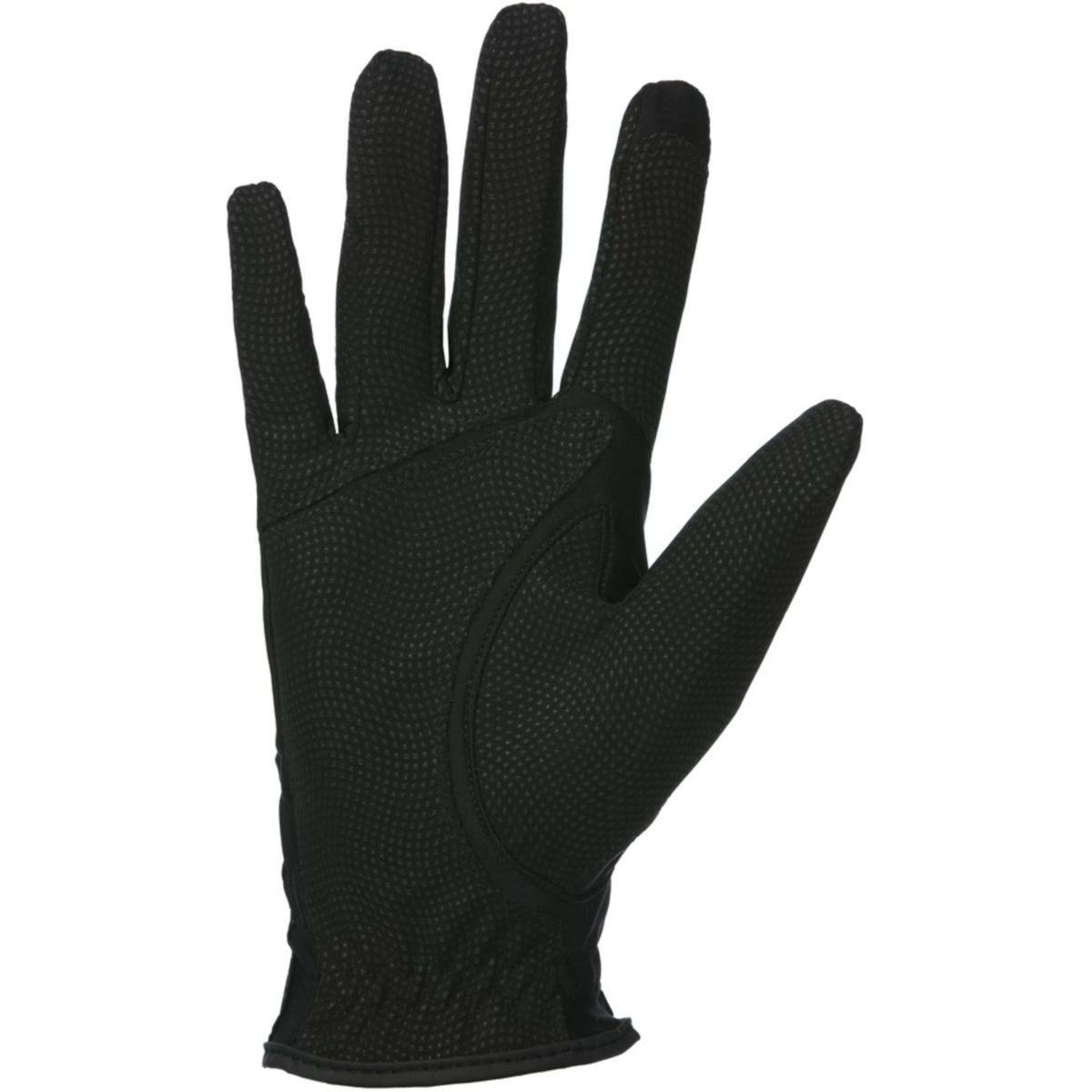 EQUITHÈME Riding Gloves Soft Black