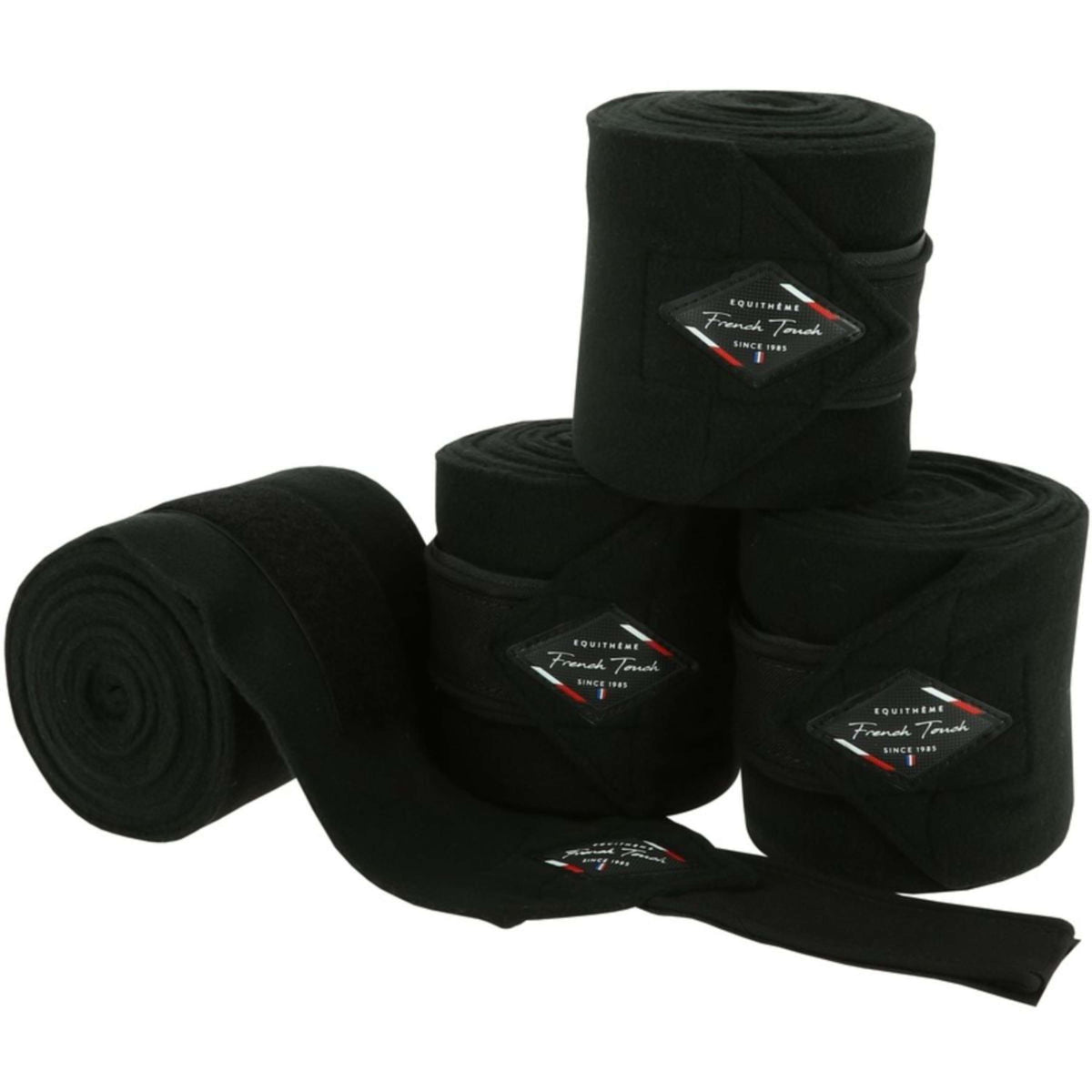 EQUITHÈME Bandages French Touch Black